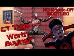 CT Toys NOT Mafex 92 MILES MORALES Spider-Man KO Knock Off Bootleg Figure Review