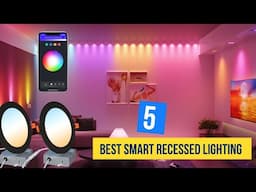 Tired of Dim Lighting? Top 5 Smart Recessed Lights for Ultimate Relaxation & Comfort