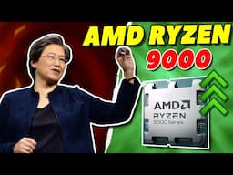 New AMD 9000 Series is Here 😍// Ryzen 9950X , 9900X, 9700X , 9600X