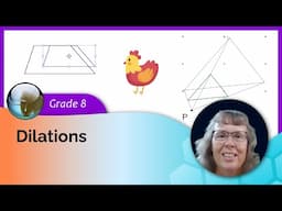 Geometric transformations: the basics of dilations (8th grade math)