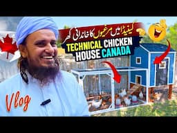 Technical Chicken House in Canada - Mufti Tariq Masood Vlogs