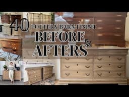 40 Pottery Barn Finish Before and Afters and my sample board info - masterclass Pt 4