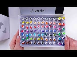 ❤️🩷🧡💛💚💙🩵💜 NEW !!! Real Brush Markers Unboxing ! @karinmarkers