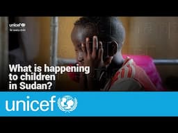 What is happening to children in Sudan? | UNICEF