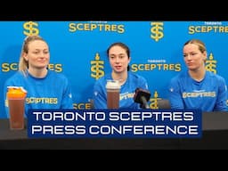 Renata Fast Izzy Daniel Kaitlin Willoughby | Toronto Sceptres | Post-Game One of PWHL Mini-Camp