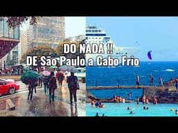 DO NADA DE SÃO PAULO A CABO FRIO - RJ Vlog de viagens