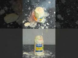 Red Hot Ball Vs. Mayonnaise  🧐🫣😂 #RHB #redhot #satisfying #experiment