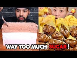 mukbangers EATING WAY TOO MUCH SUGAR! 😱