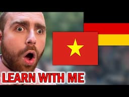 Learning Vietnamese AND German