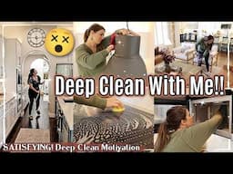 😵 Deep Cleaning the Most Neglected Areas of My House! | SATISFYING Deep Clean With Me 2024