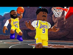 I Put Lebron & Bronny James in Roblox Basketball..(BEST DUO)