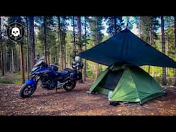 DMV: The Beautiful & Unusual Ride to Red Lodge, Montana - Solo Motorcycle Camping