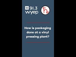 How is packaging done at a vinyl record pressing plant?