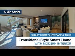 🏠 Smarthome Showcase & Tour! Transitional Style with Modern Interior