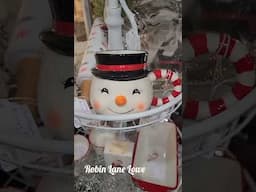 Thrift Shop With Me For Christmas 🎄 Home Decor!!  ROBIN LANE LOWE #christmas #thriftshopping