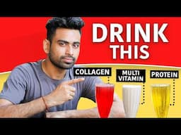 3 Health Drinks to Replace Collagen, Protein Powder & Multivitamin