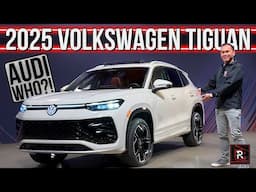 The 2025 Volkswagen Tiguan SEL R-Line Is An Audi-Like Family SUV With Touareg Vibes