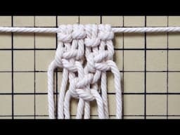 Basic Macrame Knots: Larkshead and Square Knot