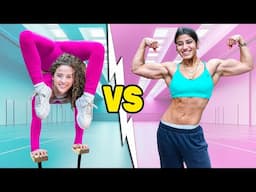 GYMNAST VS BODYBUILDER