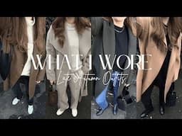 Late Autumn Outfits | What I Wore