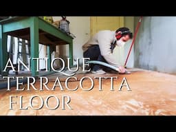 Cleaning ANTIQUE TERRACOTTA TILES / Cotto Lombardo