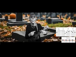 Halloween - How to Play JP Ashkar's Song - Tutorial and Play Along