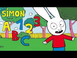 Apprends les chiffres et les lettres avec Simon 💯💚🖌️ | Simon | Dessin animé pour enfants