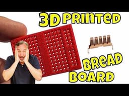 3D Printed Electronics Breadboard