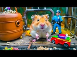 Hamster Great Escape from the Police Maze 🚓🐹 Hamster Maze