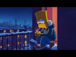 Winter Smoke Vibes 🚬 Lofi Hip Hop | Relax Music ~ Nighttime Smoke Calm