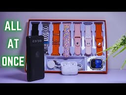 Smartwatch full package with free POWERBANK. Tosubwa 😲