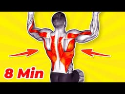 ➜ 8-MIN Back Fat Workout for Men - Eliminate Back Flab