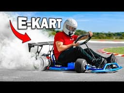 I Tested the FASTEST Electric Drift Kart!