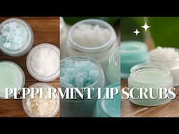 MAKE DIY LIP SCRUBS in Seconds