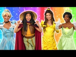 TIK TOK DANCE CHALLENGE TUTORIAL – Raya, Tiana, Belle and Cinderella. Totally TV.