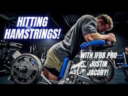 CAMP JANSEN COACH/IFBB PRO JUSTIN JACOBY HITS HAMSTRINGS!