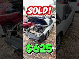 NISSAN 240sx FOUND AT AUCTION #shorts