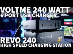 Fast Charging at 240W with USB-C - Voltme Revo 240 High Speed USB-C Charger - iPhone Android MacBook