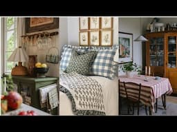 100+Vintage chic farmhouse decorating ideas.Vintage style farmhouse decor inspiration. #vintagestyle