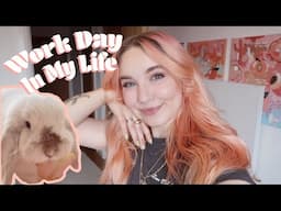 Productive Work Day In My Life As A Content Creator | Haircare, Bunnies & Errands