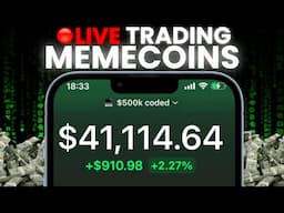 FLIPPING 5 SOL INTO $500K WITH MEMECOINS EP.6 (TRADING SERIES)