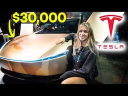 Tesla Robotaxi Event: First Look at NEW $30,000 Tesla