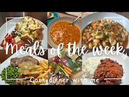 Meals Of The Week - Simple Family Friendly Meals UK