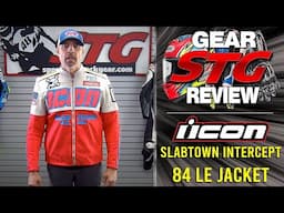 Icon Slabtown Intercept 84 Limited Edition Jacket Review from SportbikeTrackGear.com