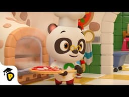 Dr. Panda's Pizzeria | Let's get cooking | Kids Learning Cartoon | Dr. Panda TotoTime