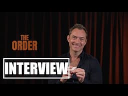 Jude Law Interview - THE ORDER "It was a thrill to bring this story to life."