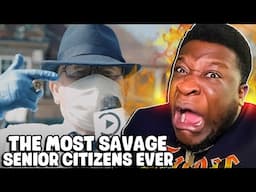 SAVAGE SENIOR CITIZEN!!! Pete & Bas - Lightwork Freestyle (REACTION)