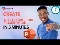 Create a full PowerPoint presentation with Copilot in 5 minutes