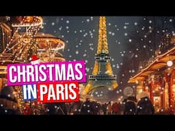 Christmas in PARIS, France (Christmas Market, Snow, and Cruise on the Seine at Night)