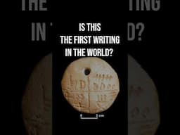 The Oldest Writing in the World is from Europe? #history #prehistory